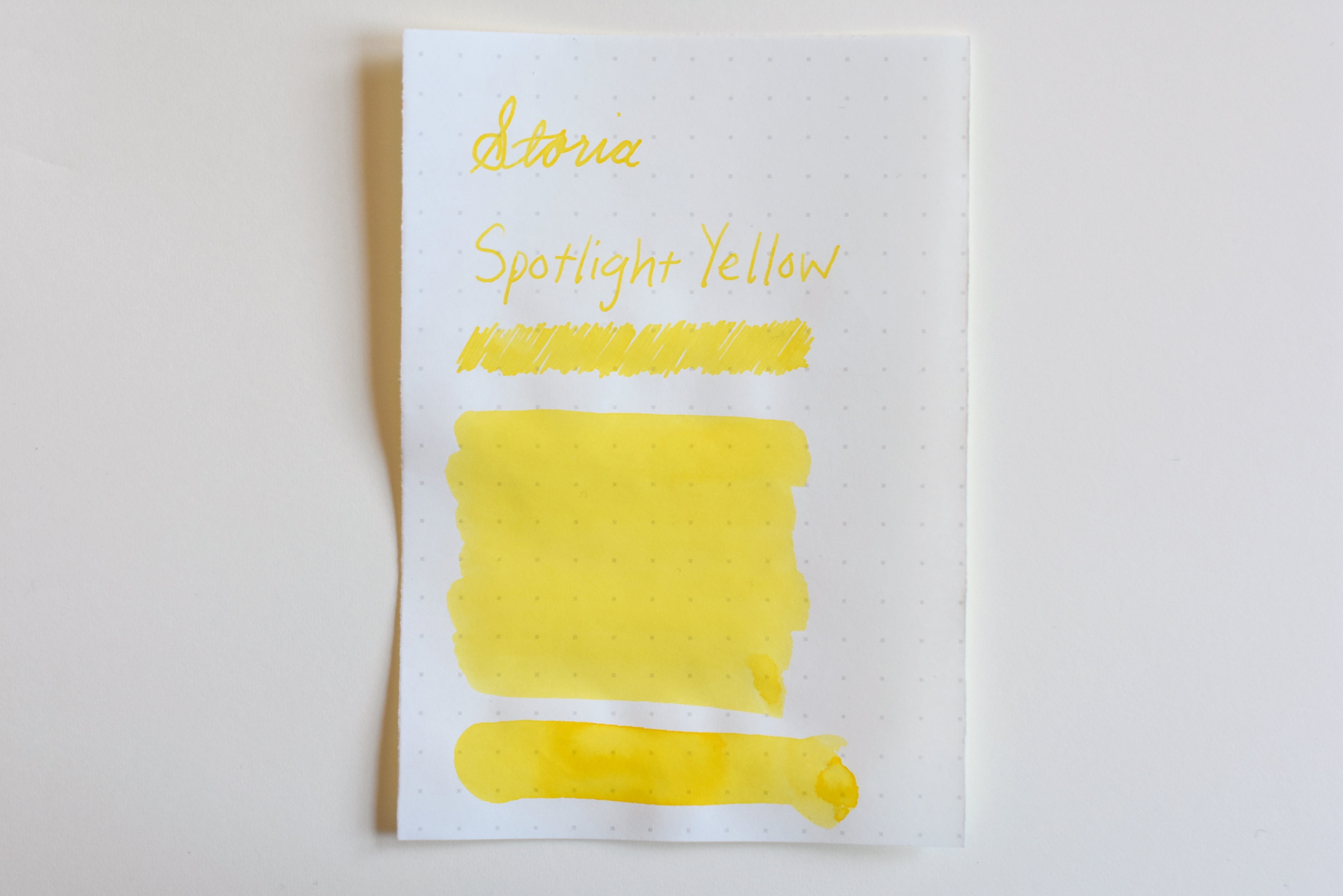 Sailor Storia Pigment Ink - 20mL - Spotlight Yellow