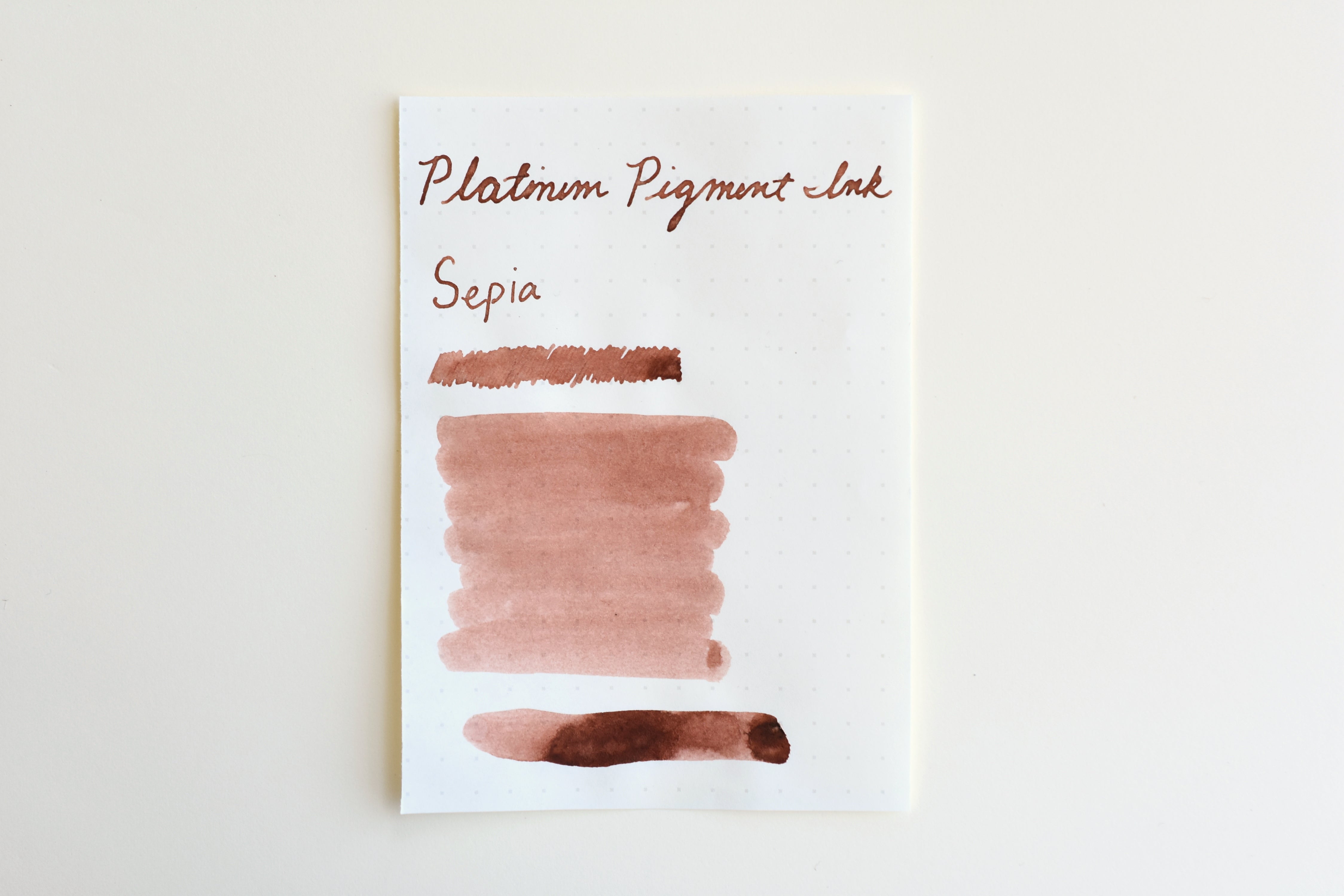 Platinum Pigmented Brun Sepia Ink