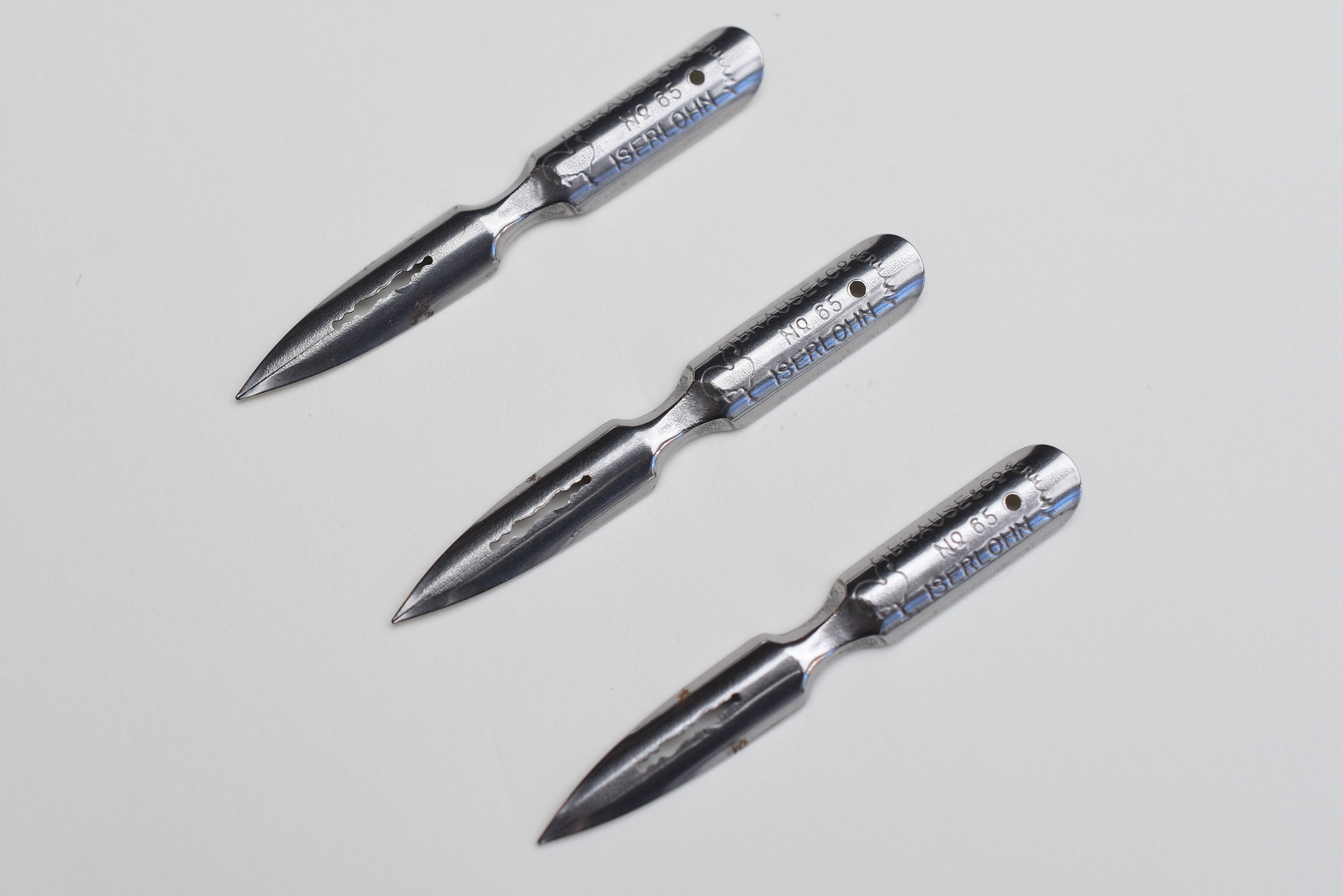 Brause Calligraphy Nib - L'Ecoliere 65 - Set of 3