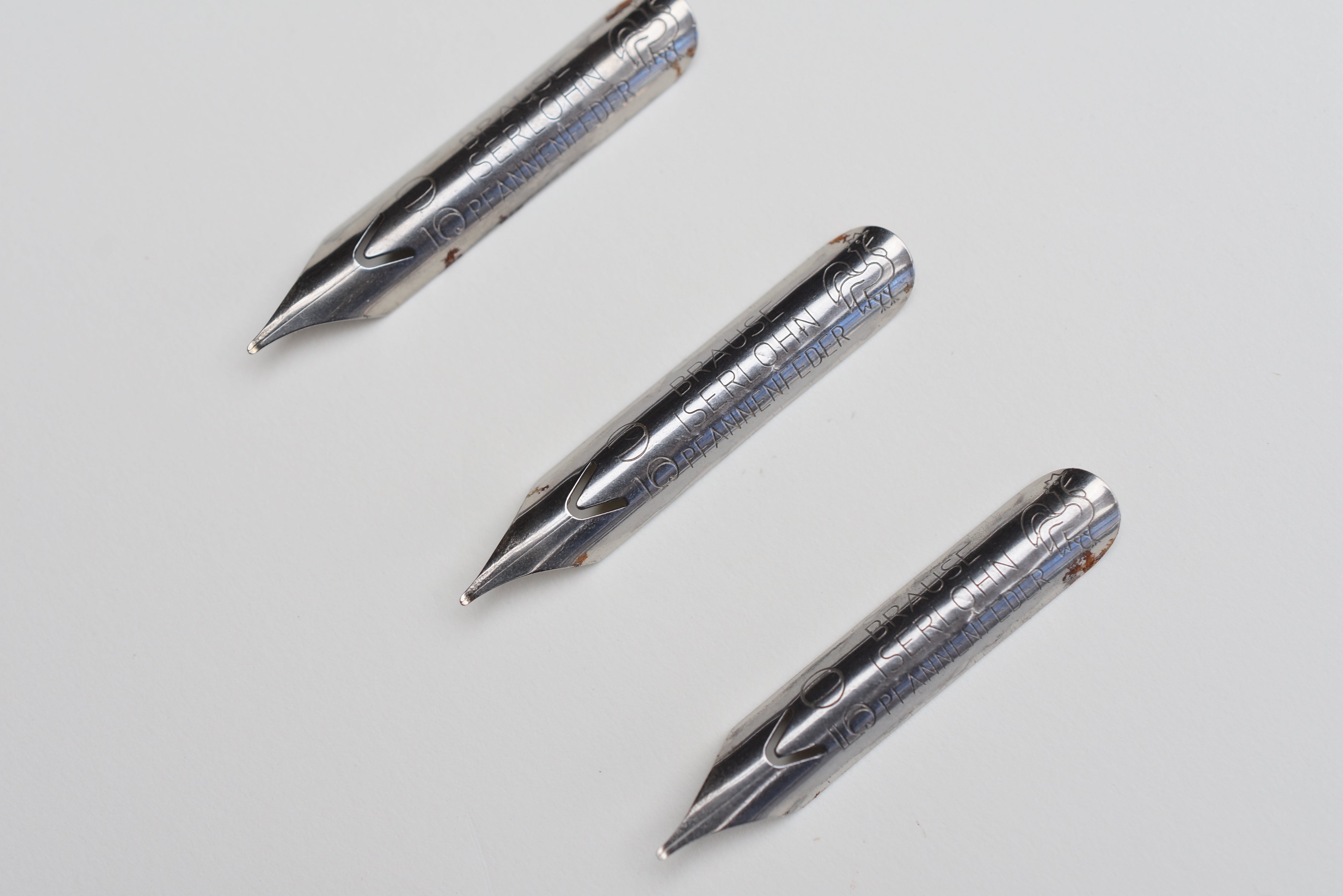 Brause Calligraphy Nib - Pfannen 50 - Set of 3