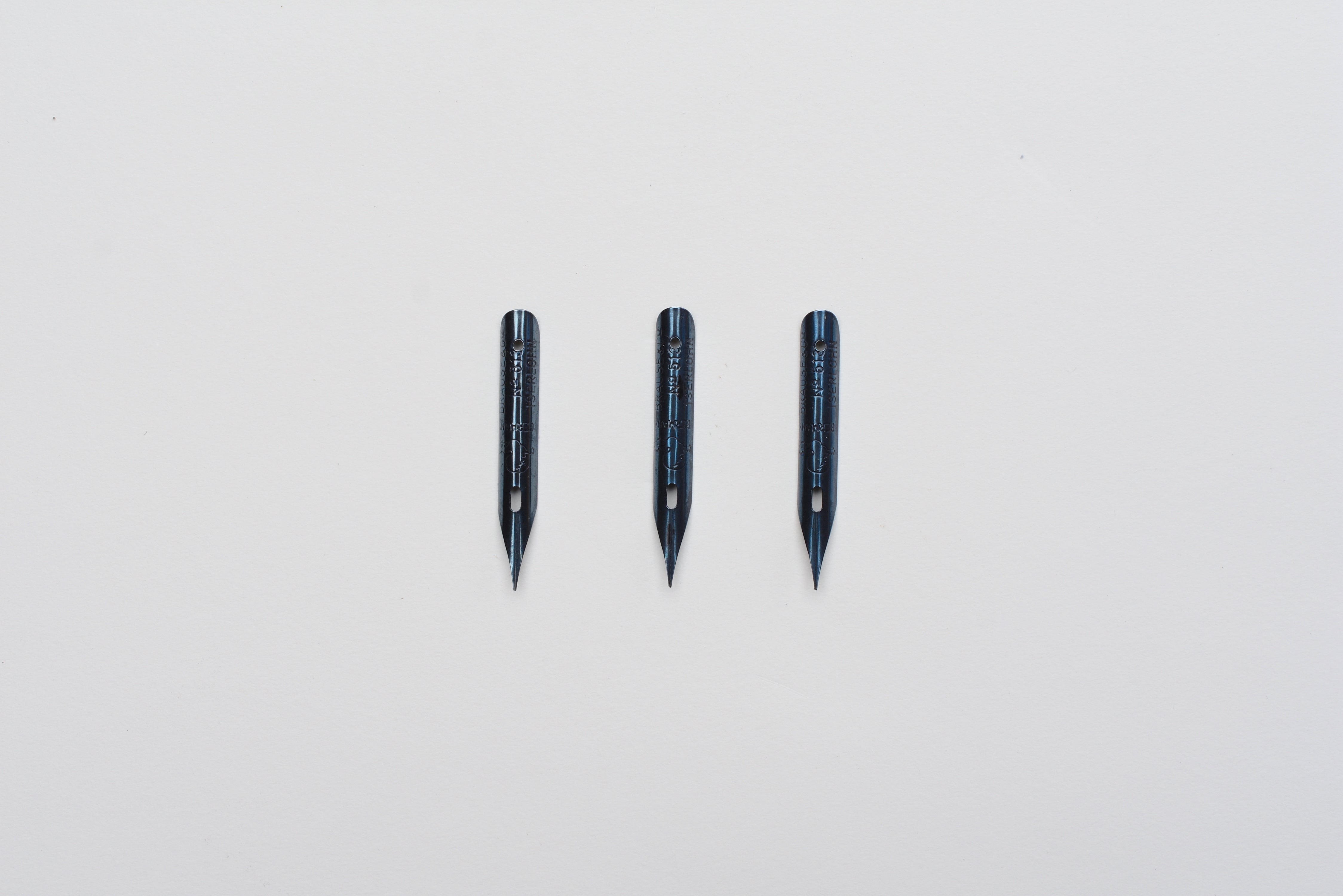 Brause Calligraphy Nib - Hard 513 - Set of 3