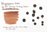 Nagasawa Kobe Ink No.52 Shioya Vintage Sepia 塩屋骨董棕