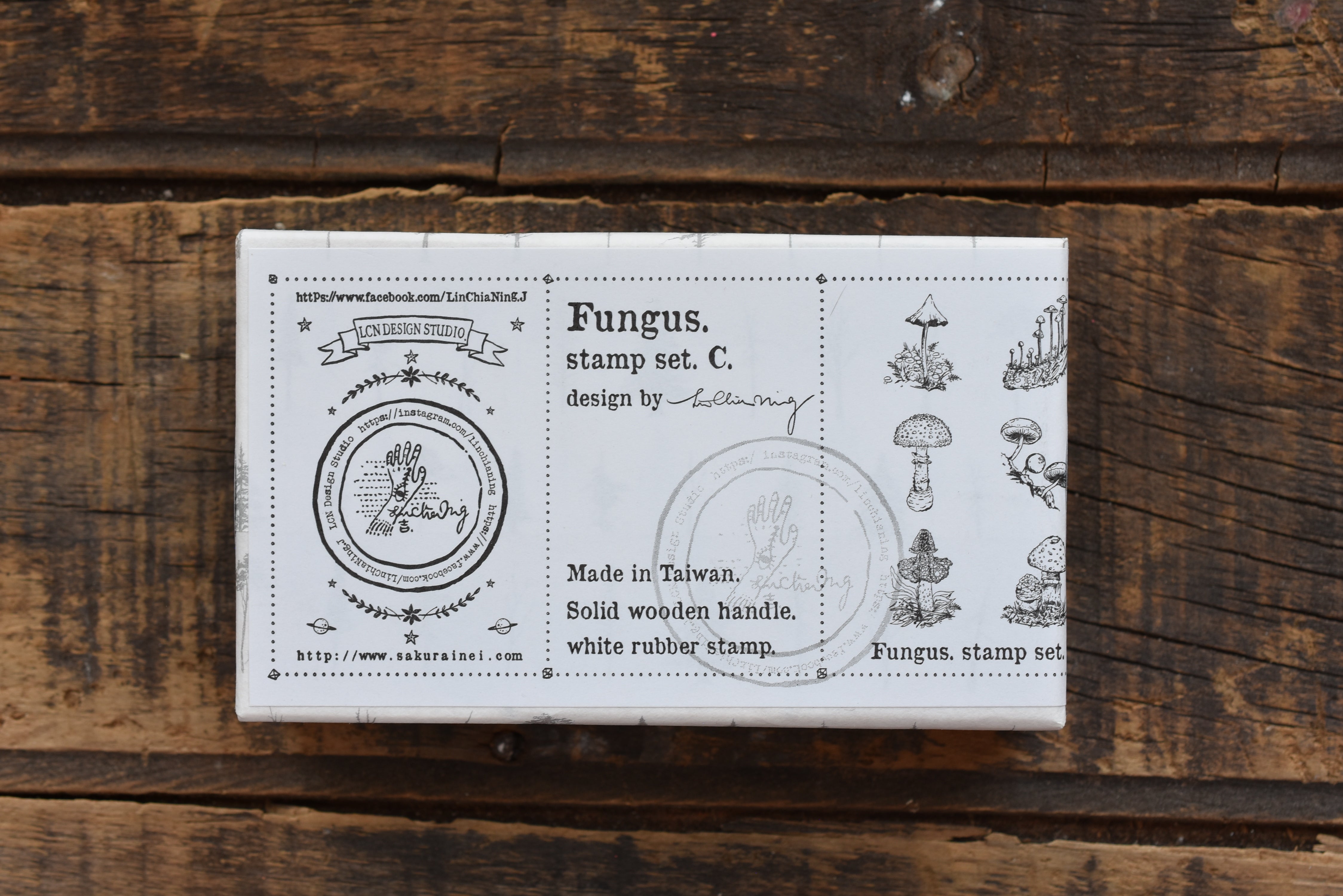 LCN Fungus Stamp Set C