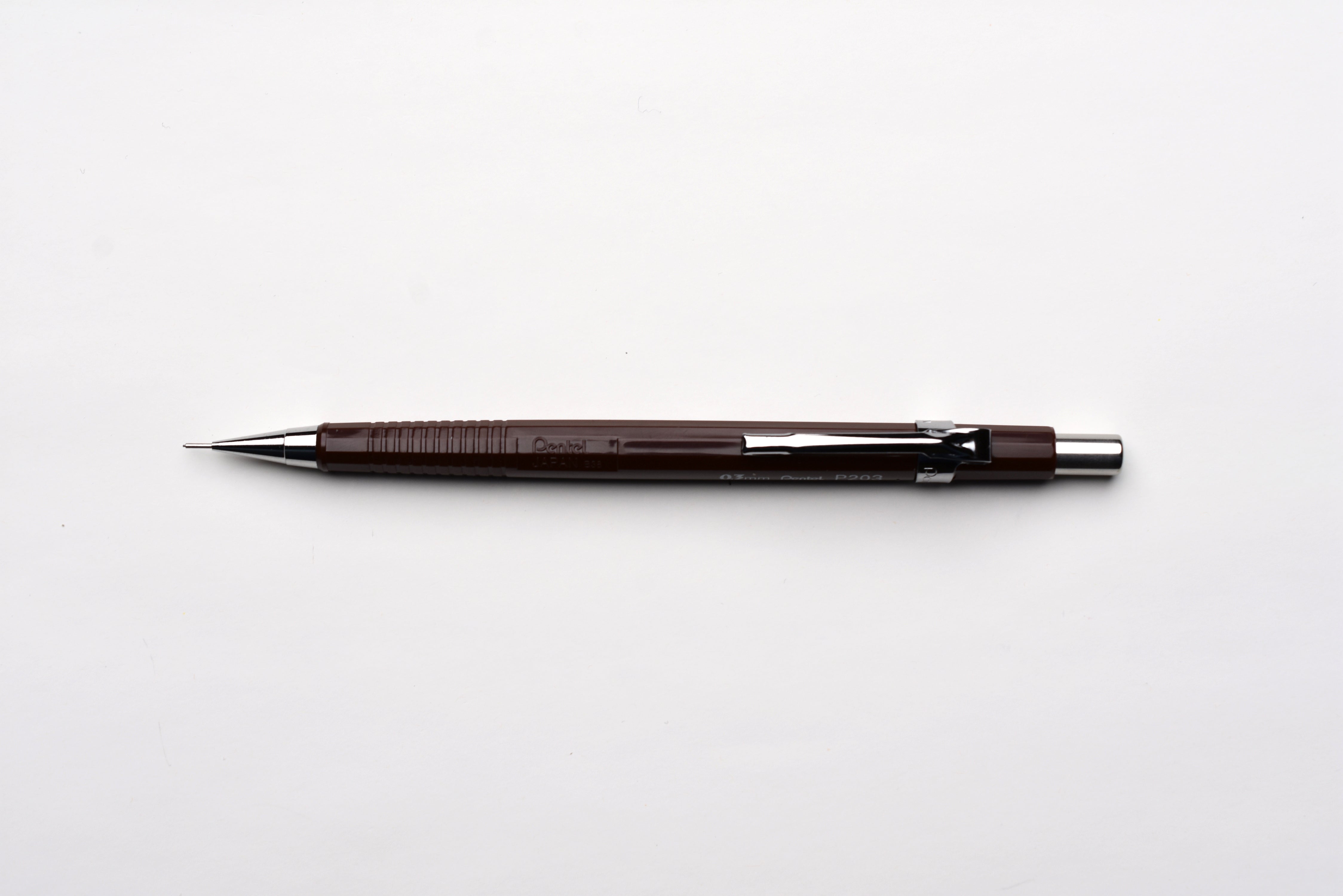 Pentel P203 Mechanical Pencil - Brown - 0.3mm