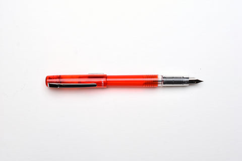 Platinum Prefounte Fountain Pen - Vermilion Orange