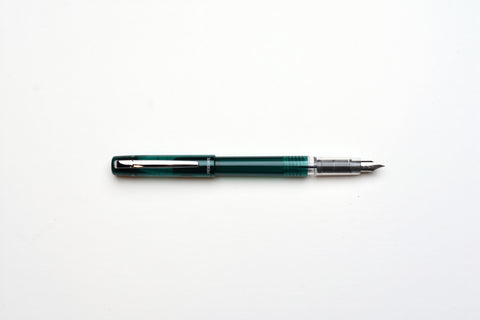 Platinum Prefounte Fountain Pen - Dark Emerald