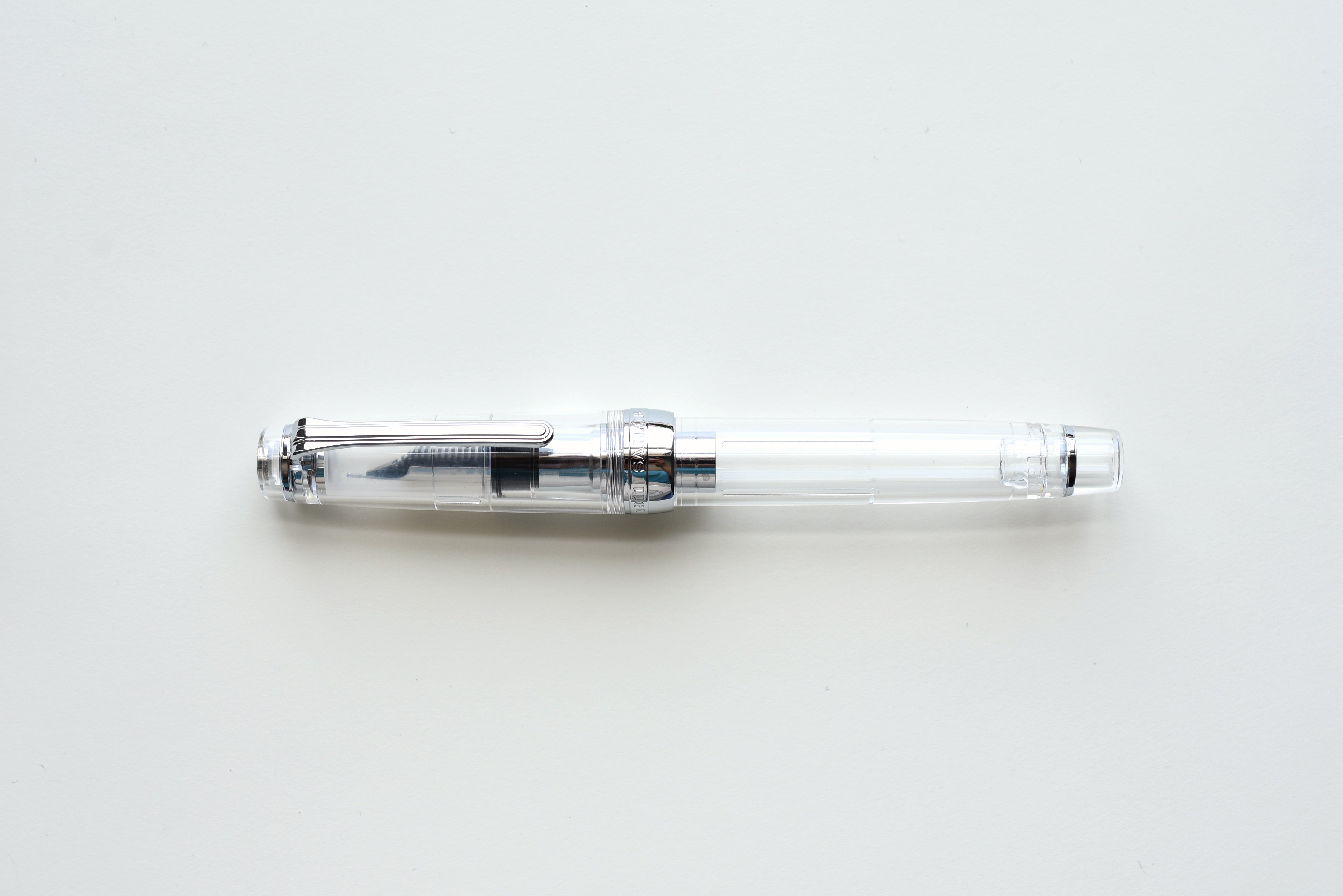 Sailor Pro Gear Fountain Pen – Transparent/Silver Trim