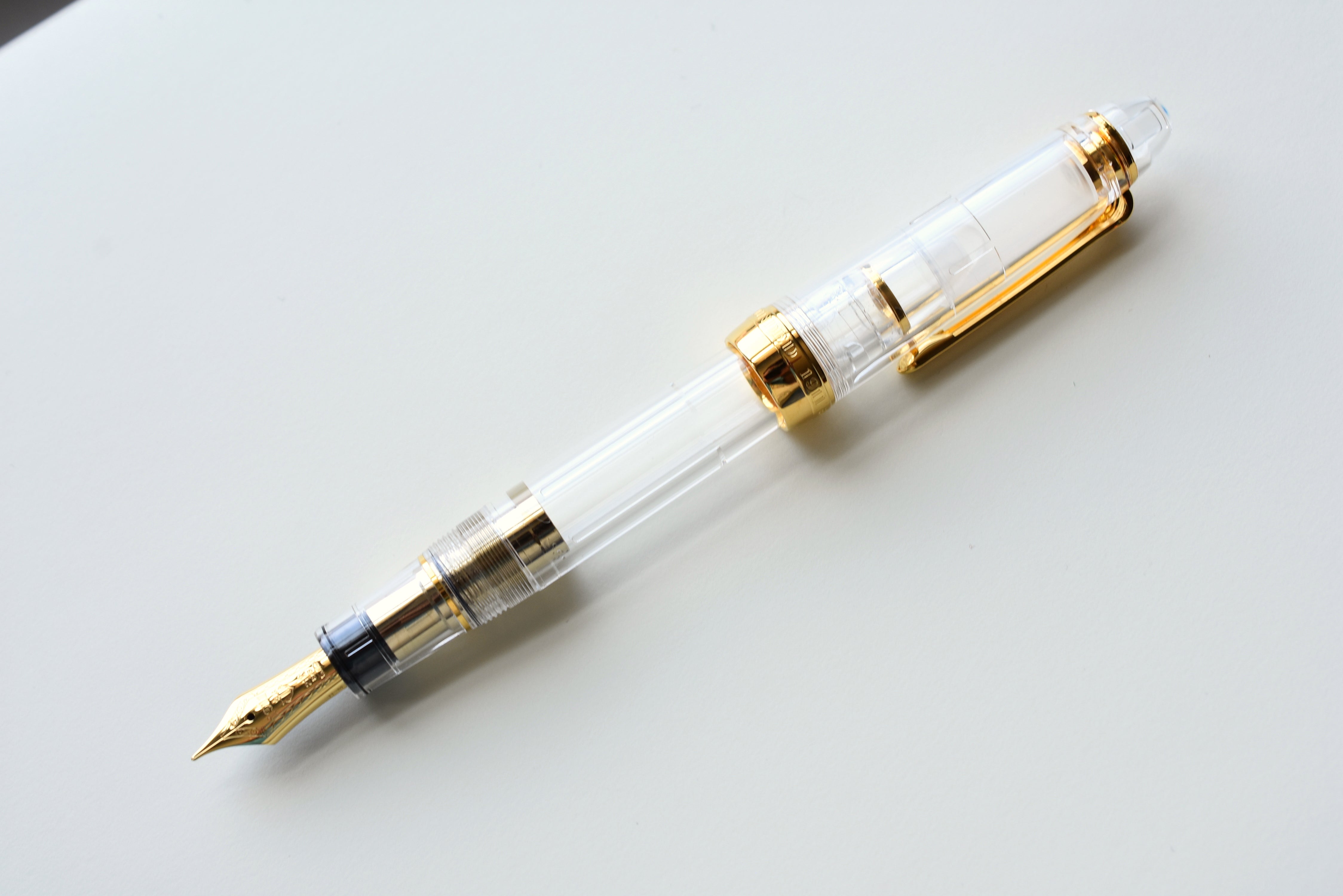 Sailor 1911 Large - Transparent/Gold