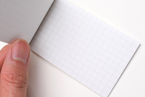 Mnemosyne Memo Pad - Card Size - Grid