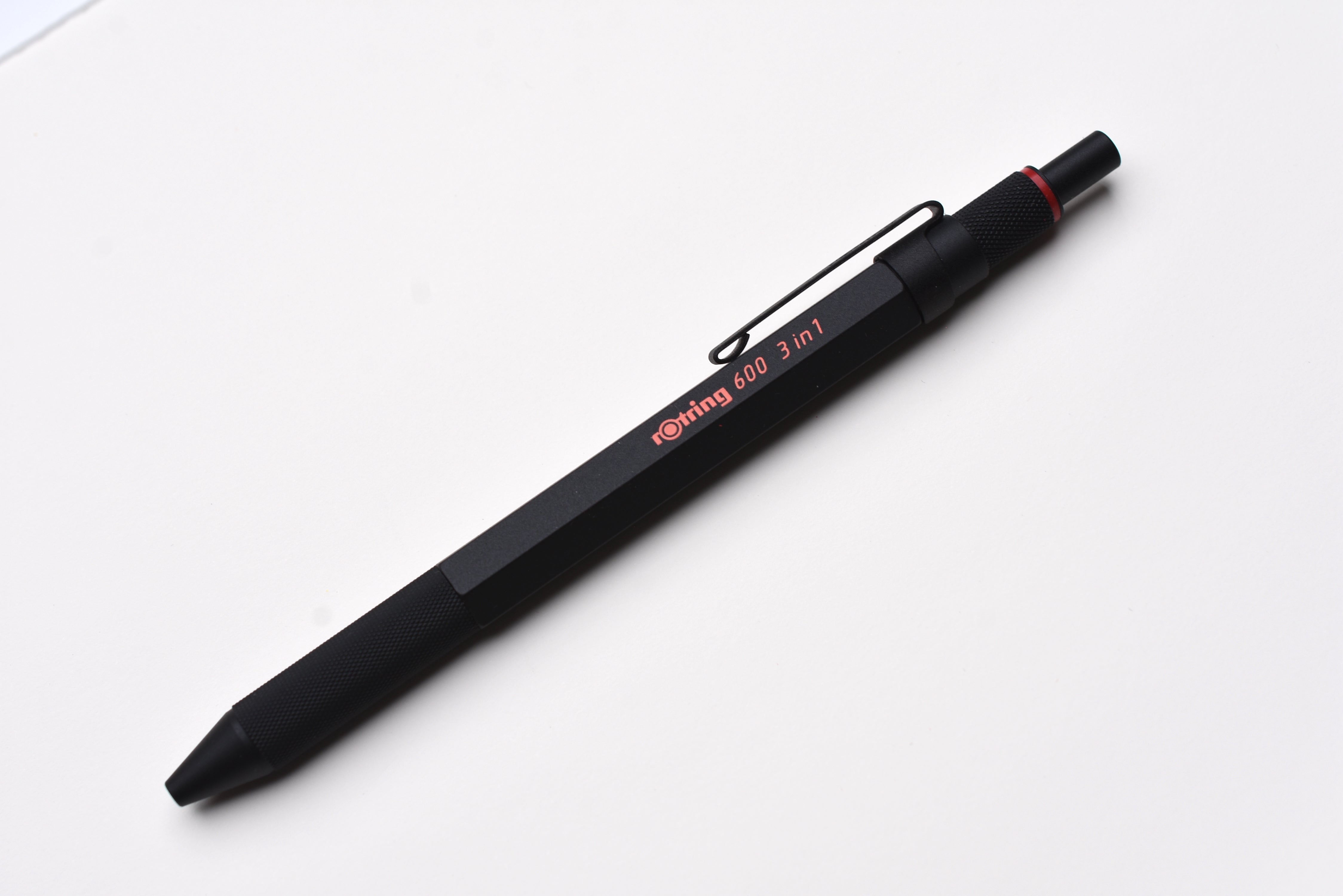 rOtring 600 3-in-1 Ballpoint Multi Pen - Black