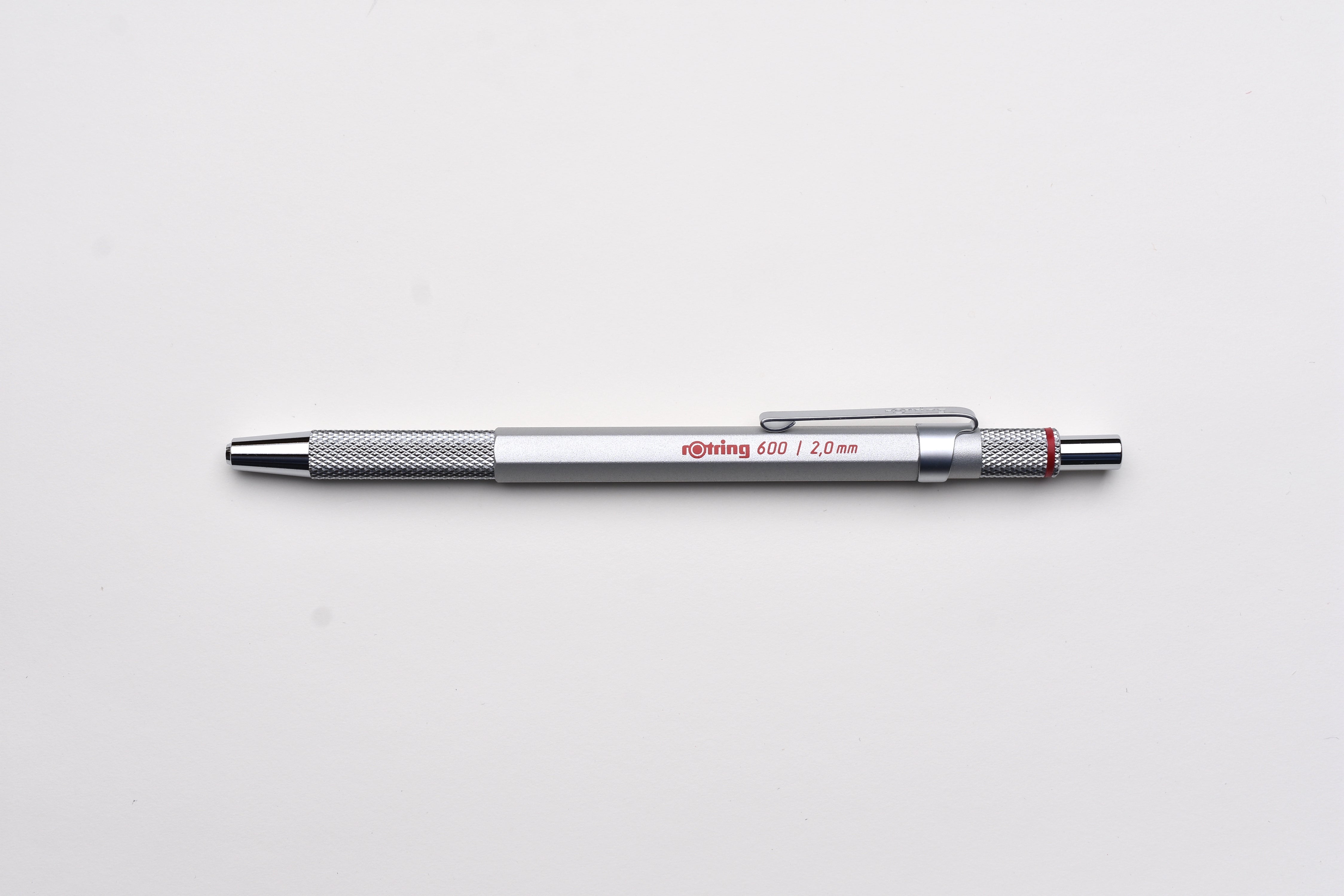 rOtring 600 Mechanical Pencil Lead Holder - 2.0mm - Silver