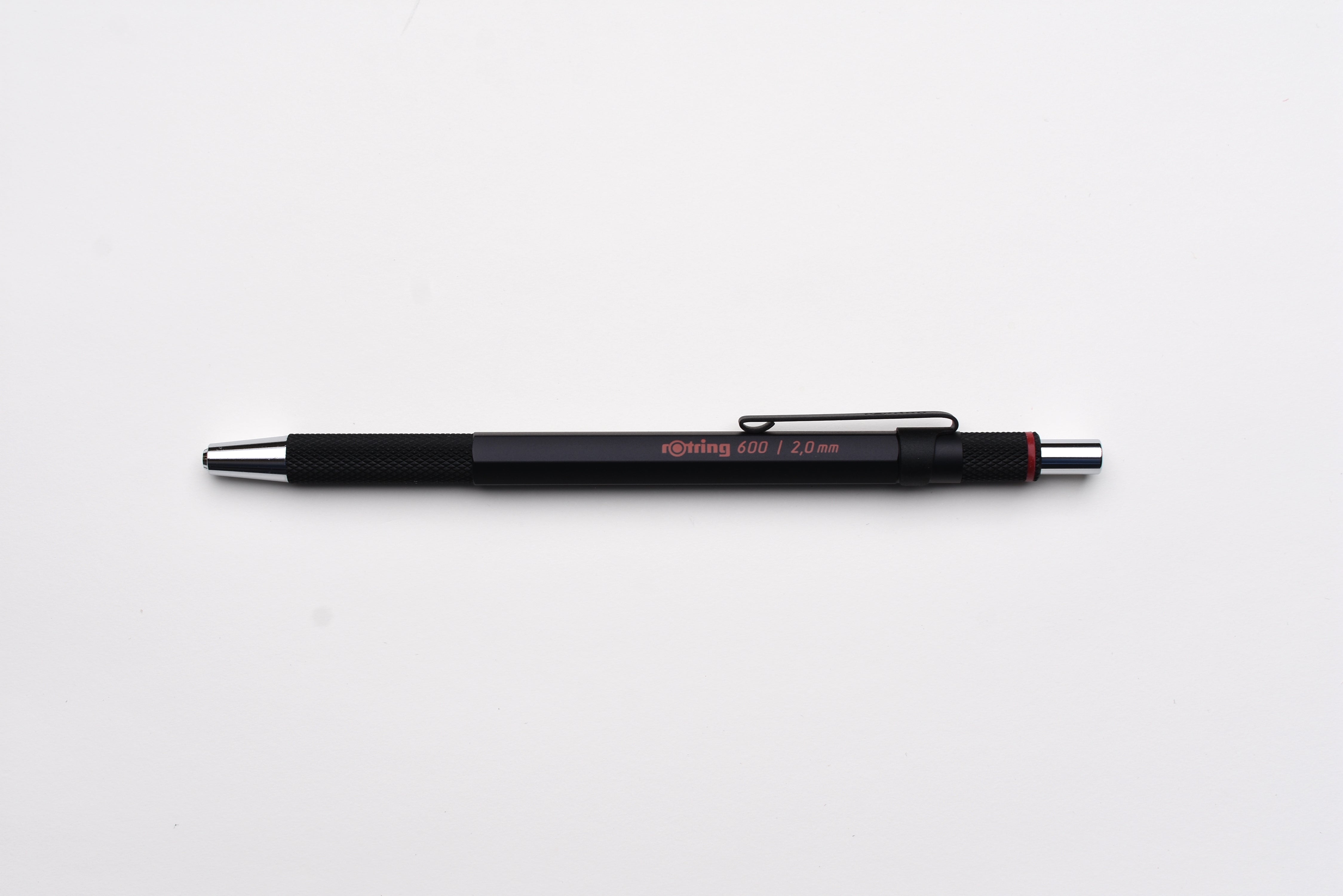 rOtring 600 Mechanical Pencil Lead Holder - 2.0mm - Black