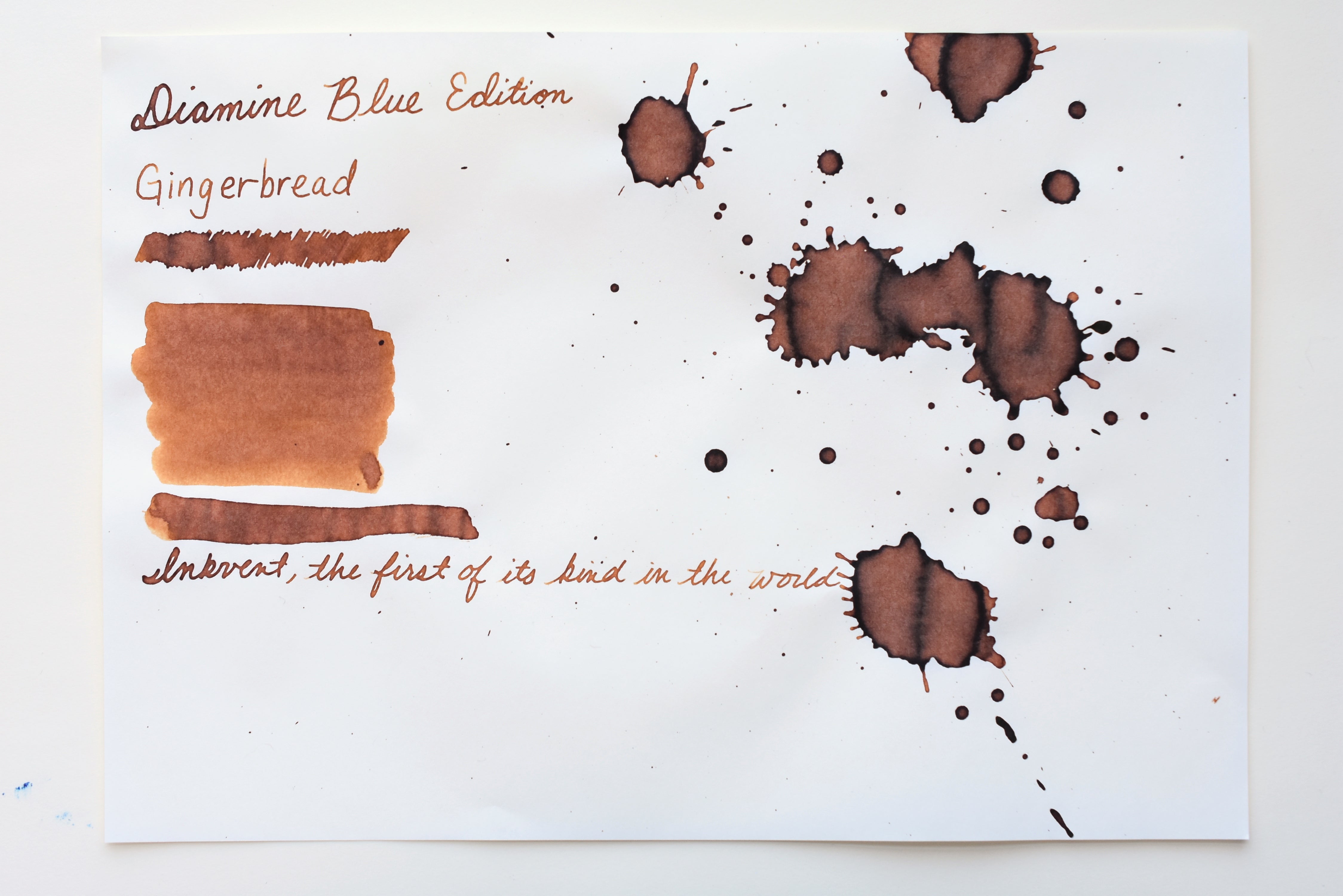 Diamine Blue Edition - Gingerbread