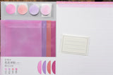 Kamio Color Swatch Letter Set