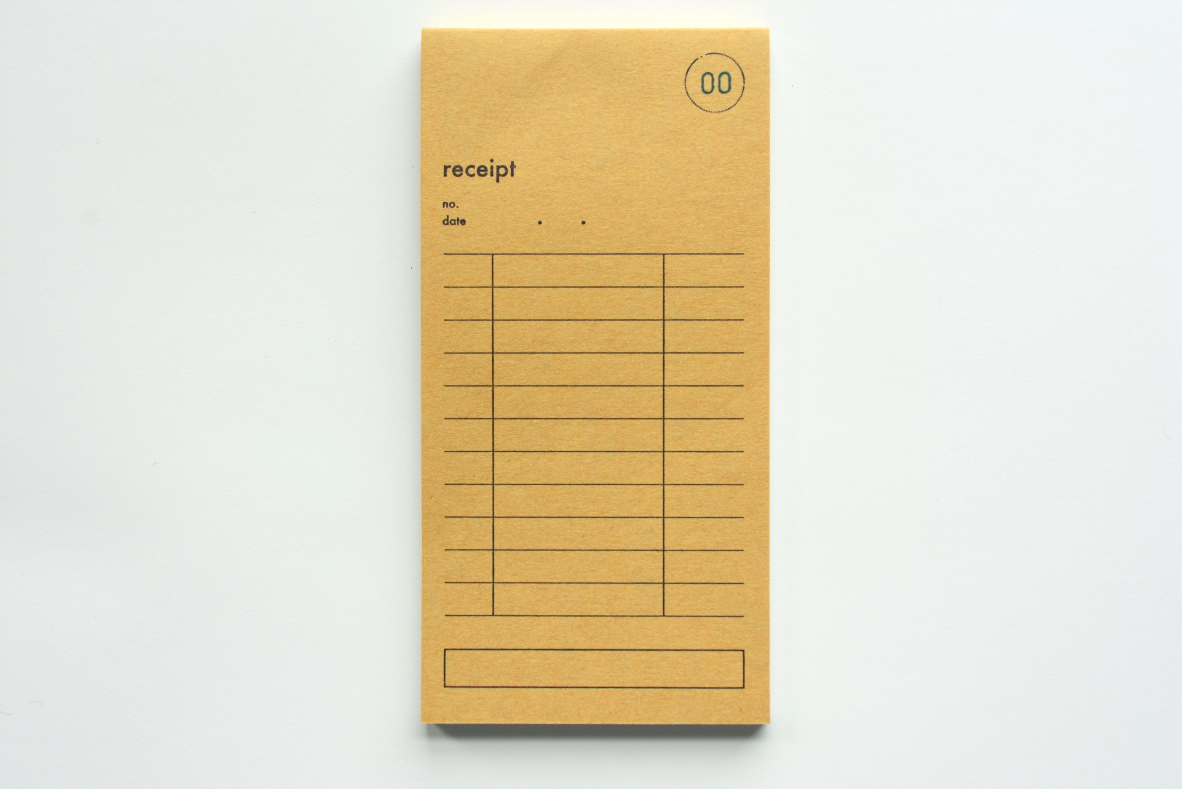 Classiky - Drop Around Receipt Pad