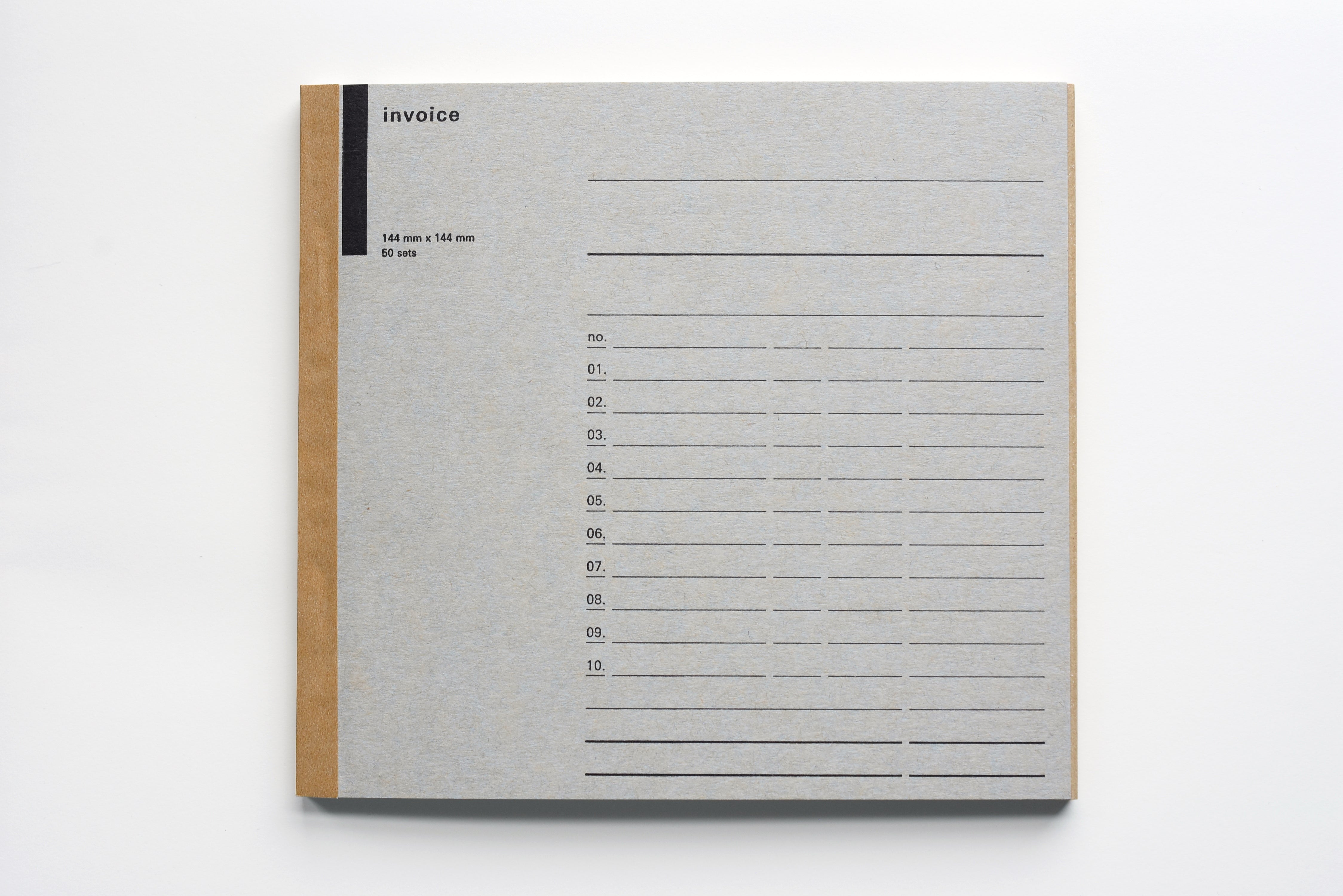 Classiky - Drop Around Record Pad - Carbon Paper