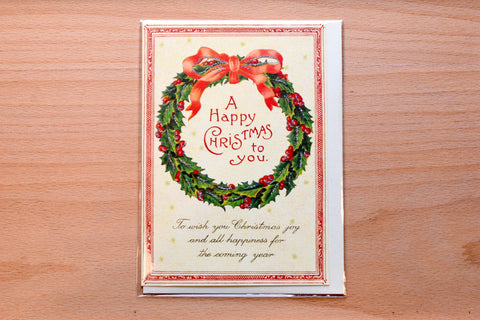 Christmas Wreath Greeting Card