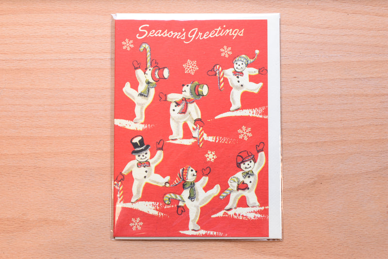 Snowmen Greeting Card