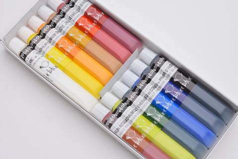 Gekkoso Gouache Paints - Set of 12