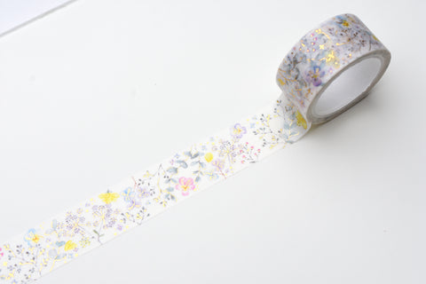 Papier Platz x Nakauchi Waka - Pale Flower Masking Tape