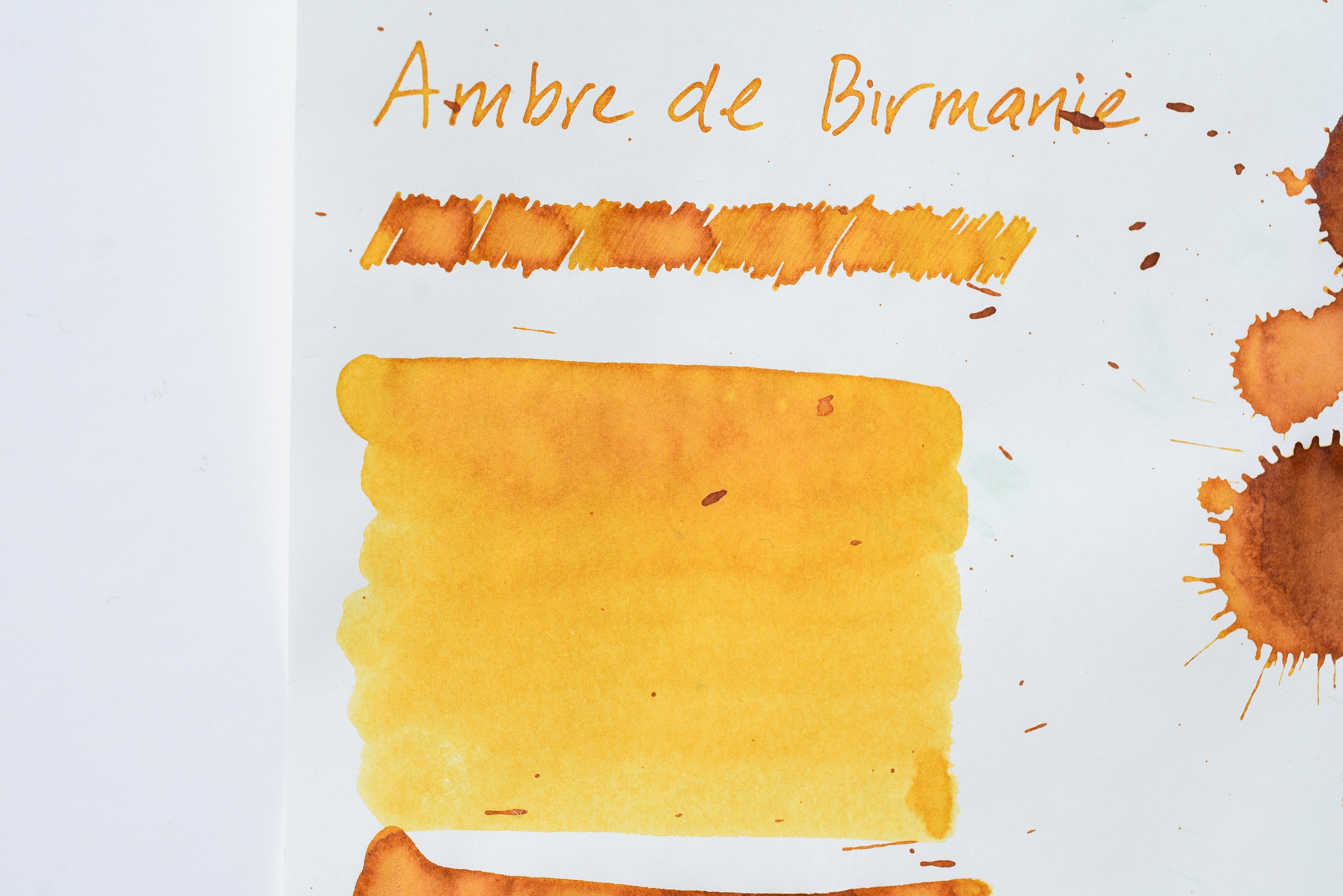 J. Herbin Ink - Ambre de Birmanie - 10 mL