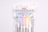 Zebra Mildliner Highlighter 5 Color Set