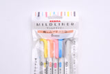 Zebra Mildliner Highlighter 5 Color Set