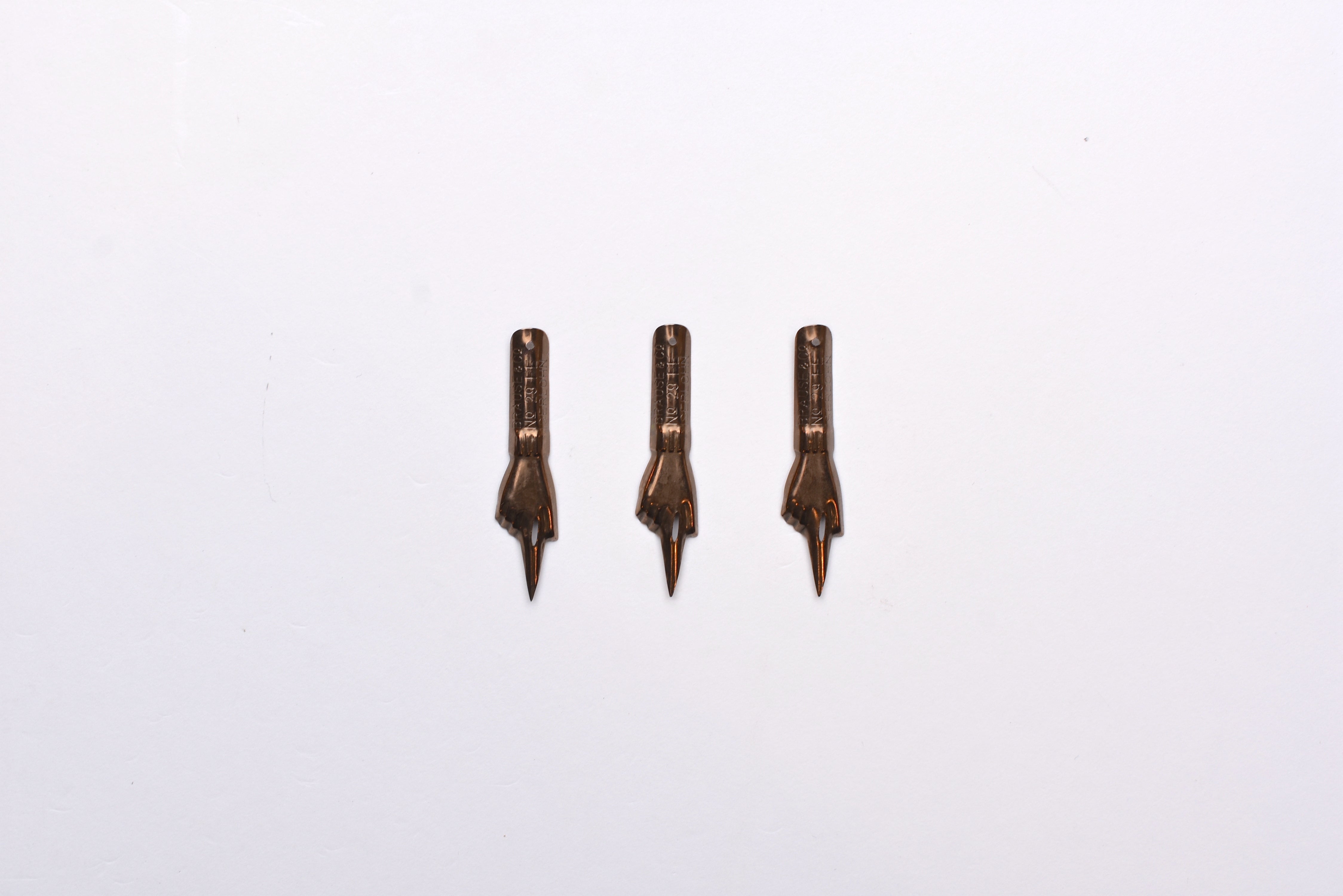 Brause Calligraphy Nib - Index Finger - Set of 3