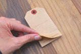 Classiky - Kraft Sticky Notes - Luggage Tag