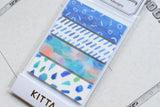 Kitta Portable Washi Tape - Blue