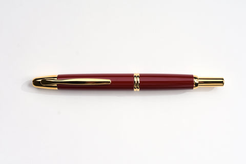 Pilot Vanishing Point - Red - Gold Trim