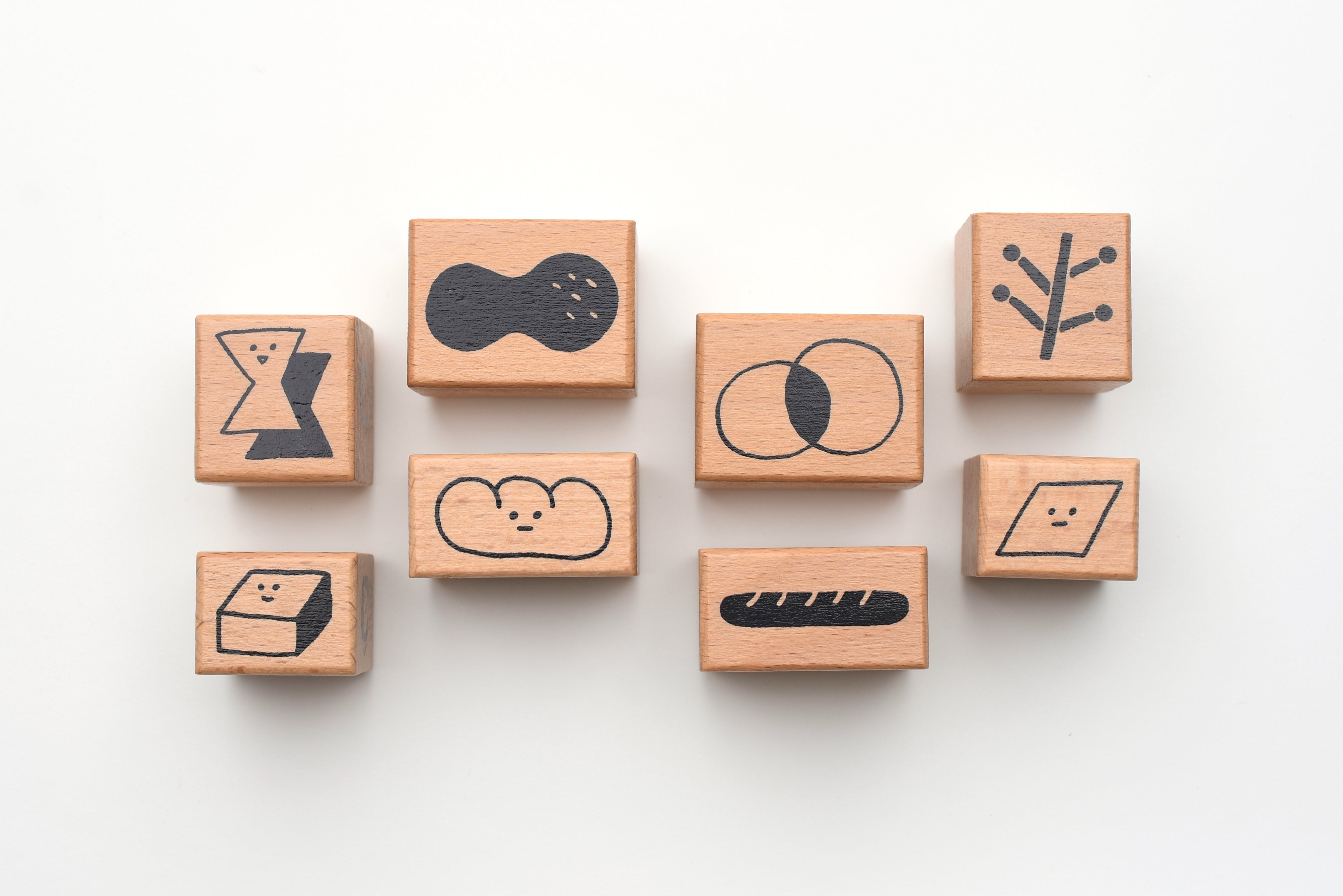 Yohand Studio Wooden Stamp - Shapes