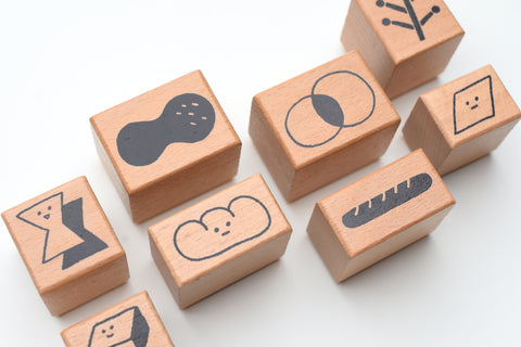 Yohand Studio Wooden Stamp - Shapes