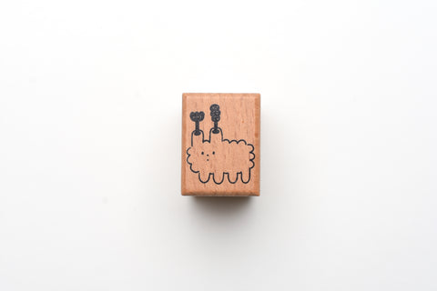 Yohand Studio Wooden Stamp - Fluffy Cloud Dog