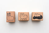 Yohand Studio Wooden Stamp - Fluffy Cloud Dog