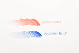 Mitsubishi Vermilion and Prussian Blue Pencil