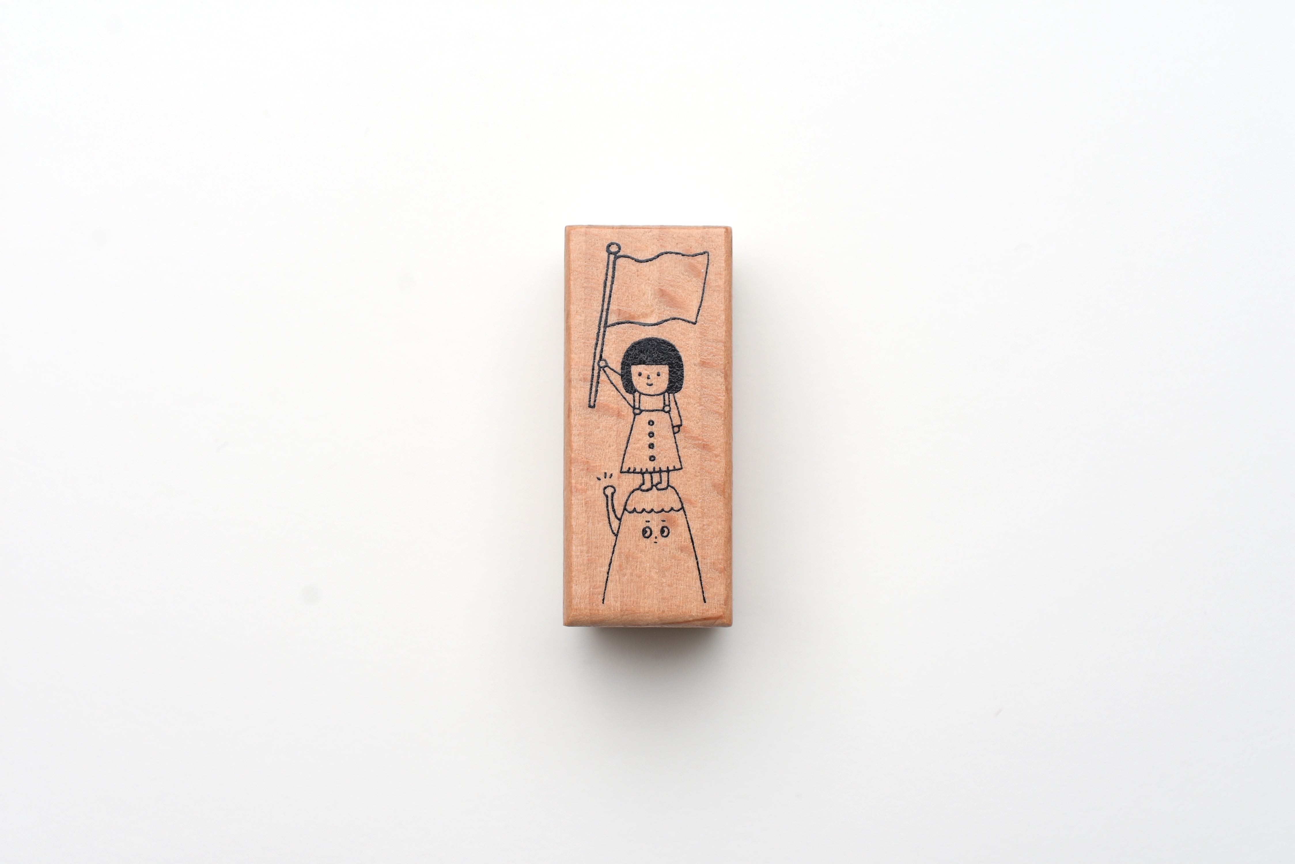 Yohand Studio Wooden Stamp - Reaching the Summit