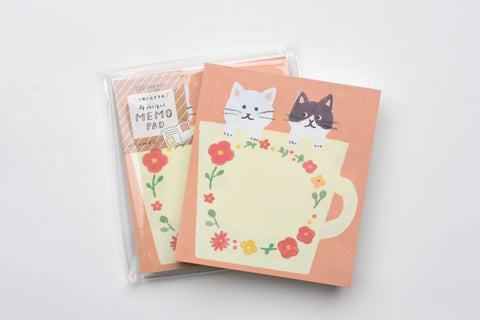 Furukawa Paper Me Time Memo Pad - Cat