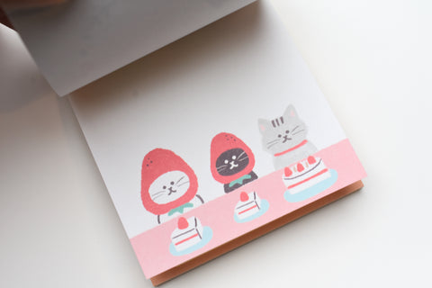 Furukawa Paper Me Time Memo Pad - Cat