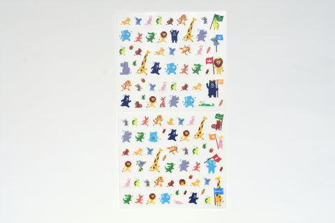 Planner Sticker - Achievement - Animals - Green