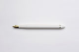 Sailor Fude DE Mannen Brush Style Fountain Pen - Pearl White