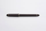 Sailor Fude DE Mannen Brush Style Fountain Pen - Pearl Brown