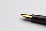 Sailor Fude DE Mannen Brush Style Fountain Pen - Pearl Brown