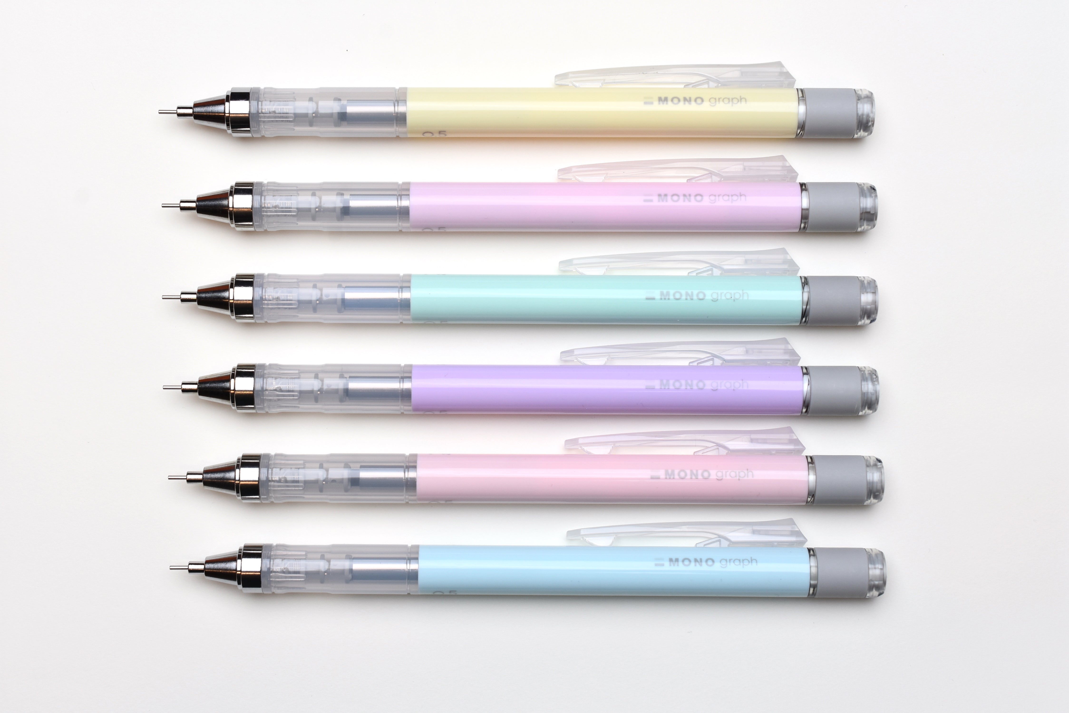 Tombow Mono Graph Shaker Mechanical Pencil ‑ Pastel Series - 0.5mm