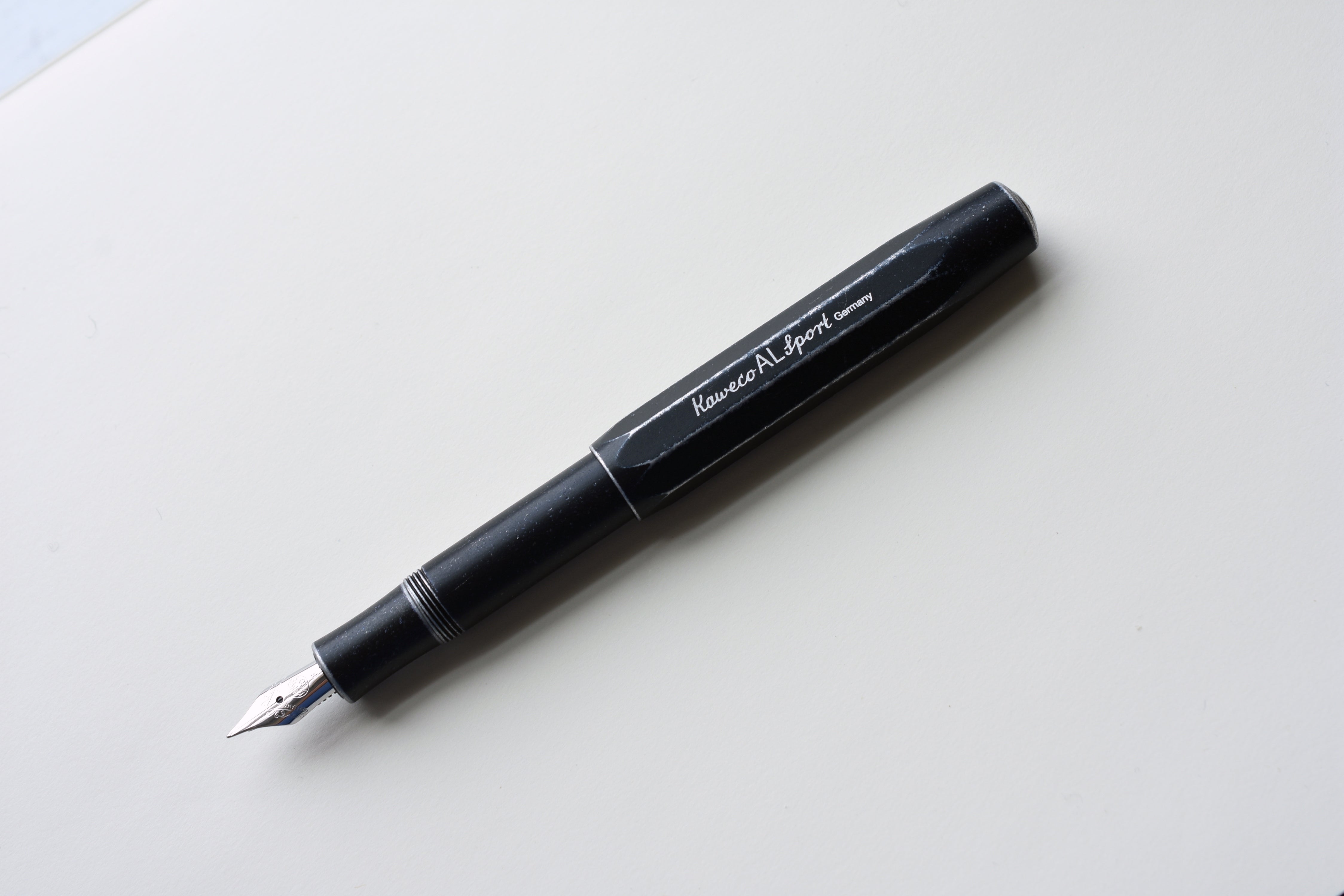 Kaweco AL Sport Stonewashed Fountain Pen - Black