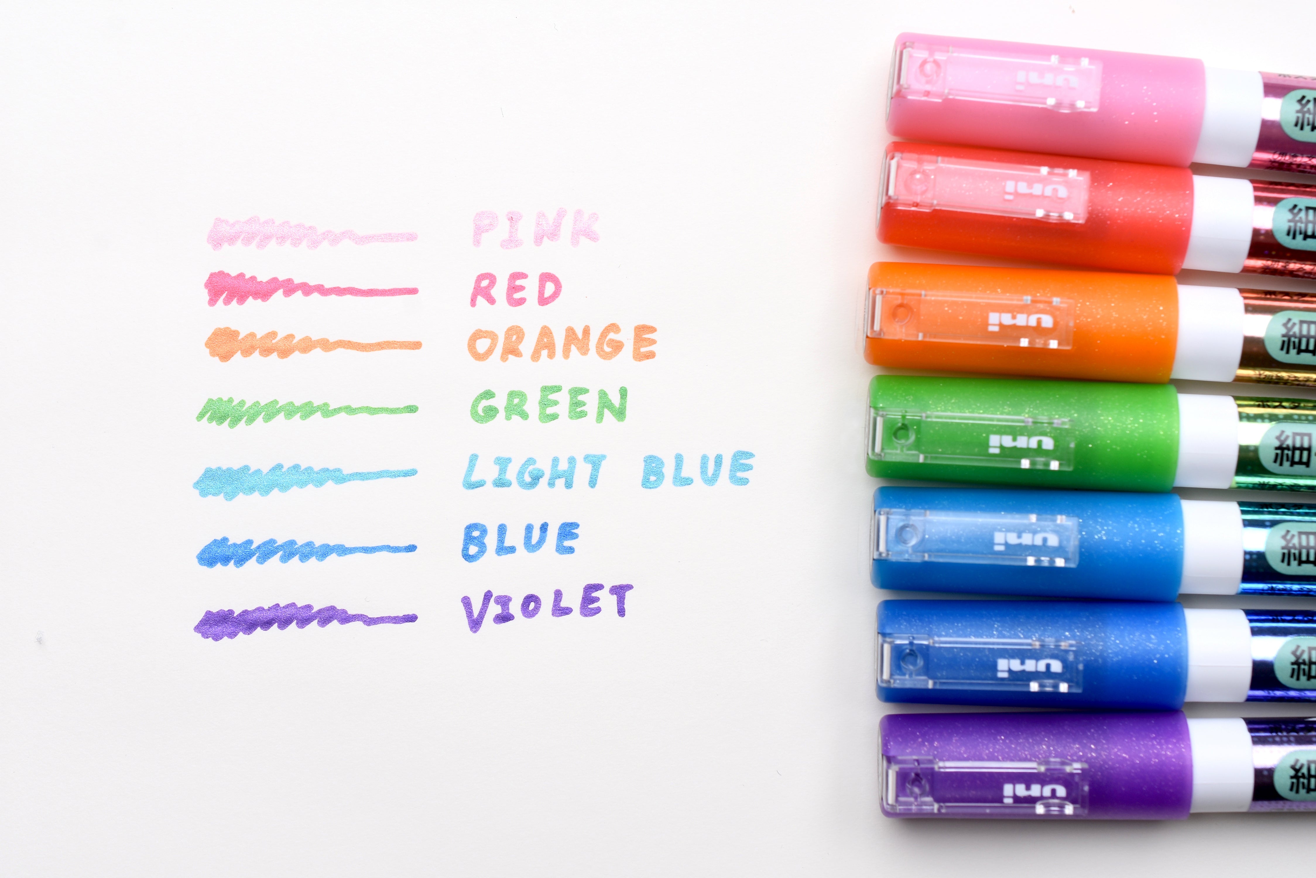 Uni Posca Glitter Paint Marker PC-3ML - Fine