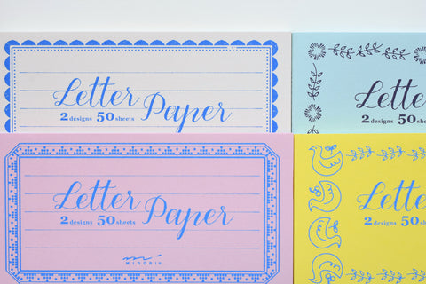 Midori Letter Paper Pads