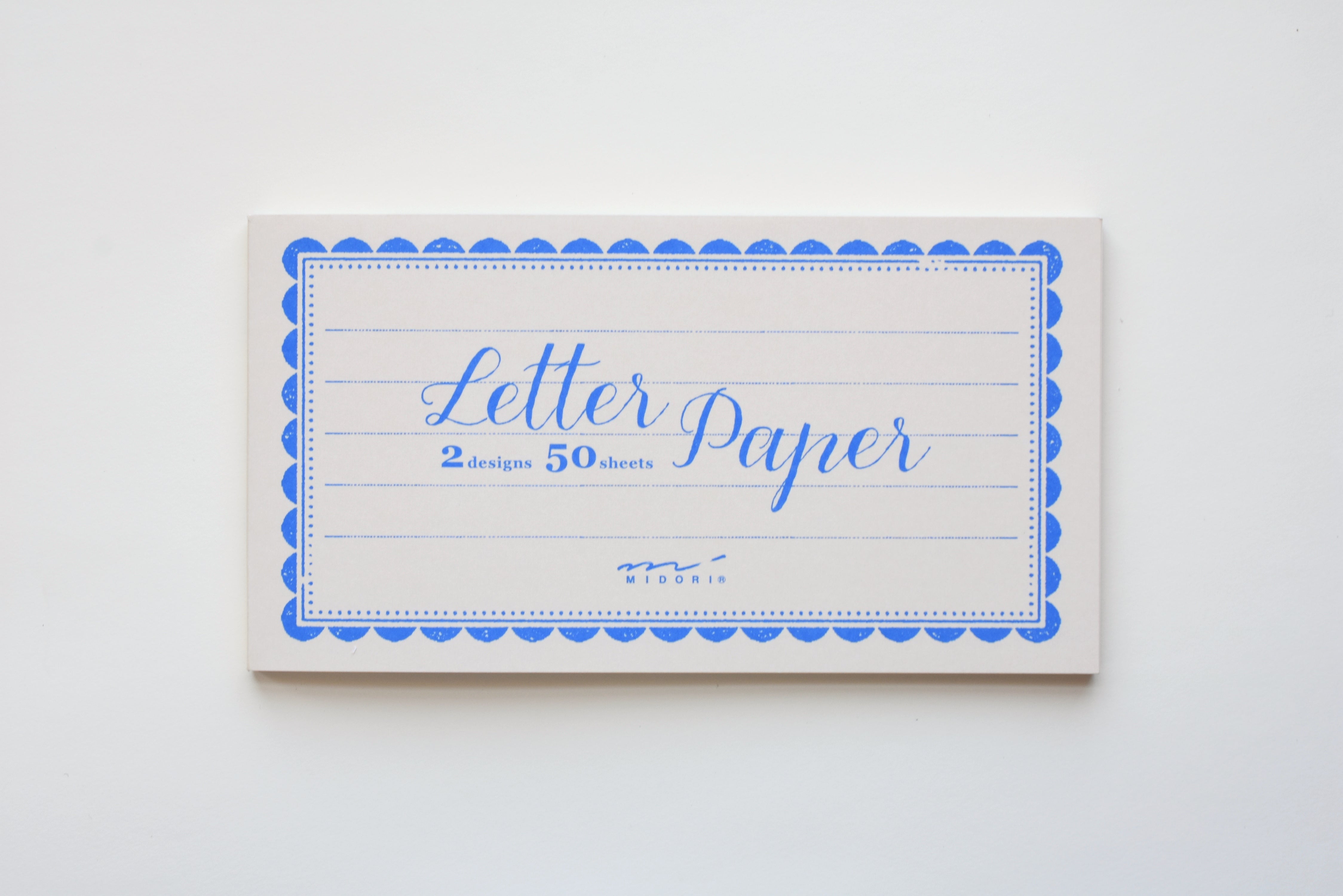 Midori Letter Paper Pads