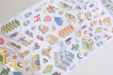 Kamio Street Map Stickers - Japanese Castles