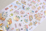 Kamio Street Map Stickers - European Town